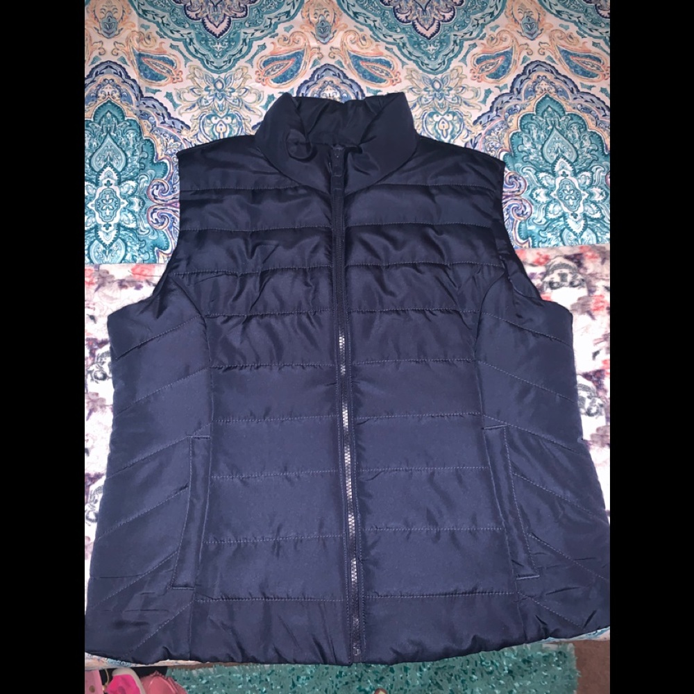 Aeropostale Vest Dark Blue